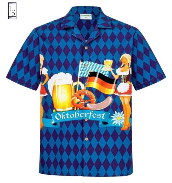 Oktoberfest Celebration Beer Hawaiian Shirt