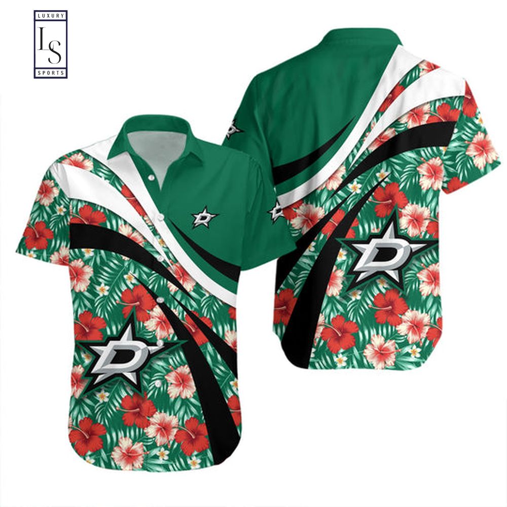 Dallas Stars Nhl Hawaii Shirt Hibiscus Sport Style