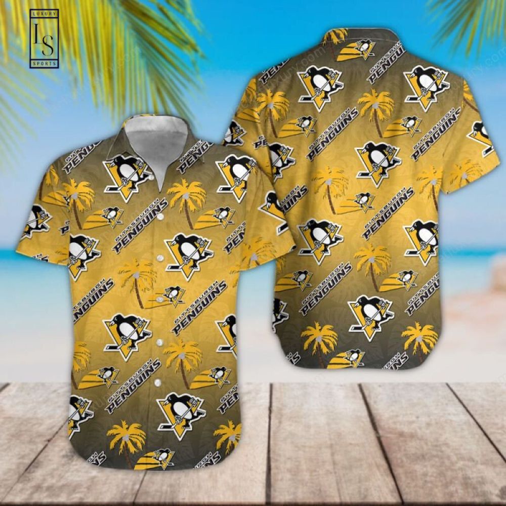 NHL Pittsburgh Penguins Hawaii D Hawaiian Shirt