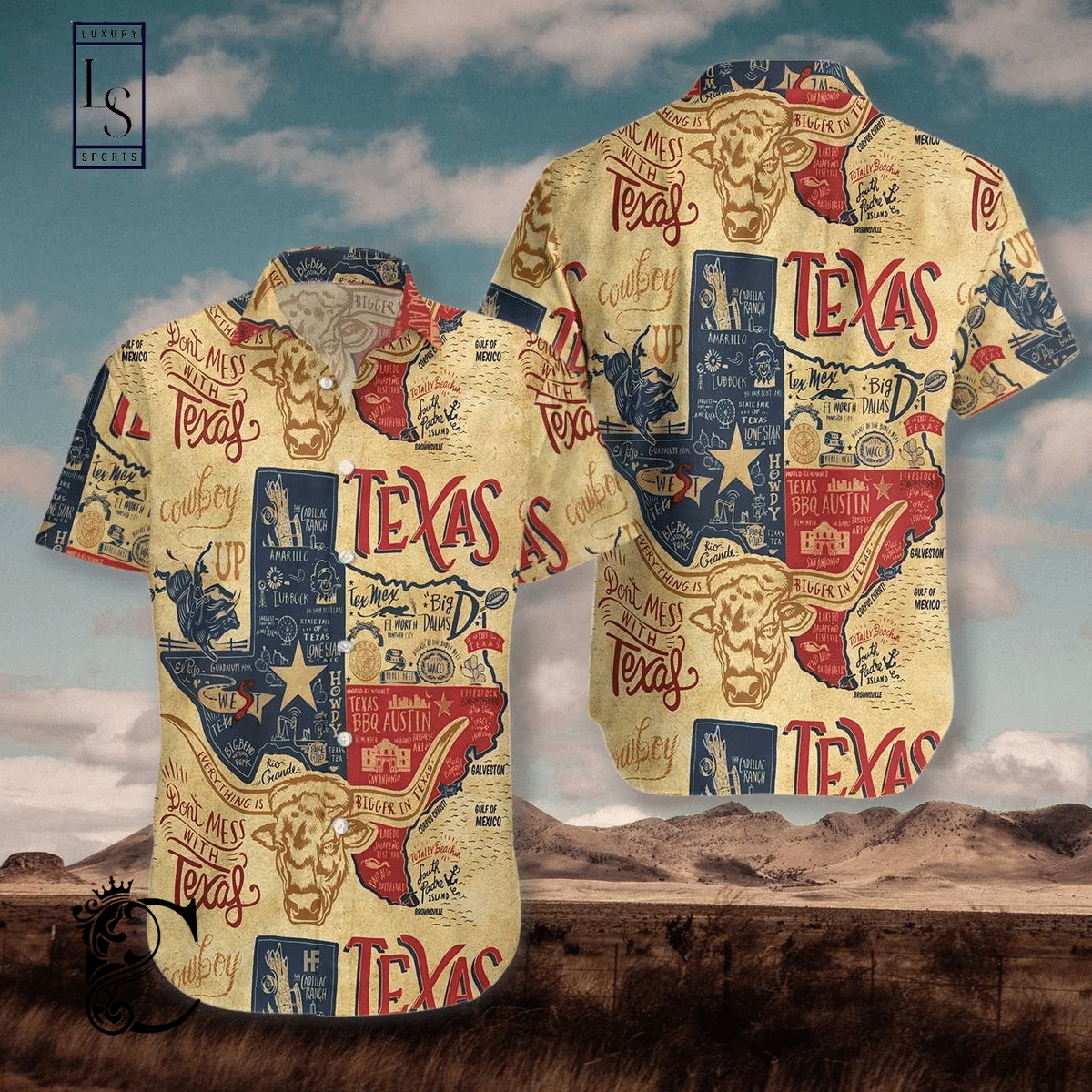 Texas Pride Hawaiian Shirt