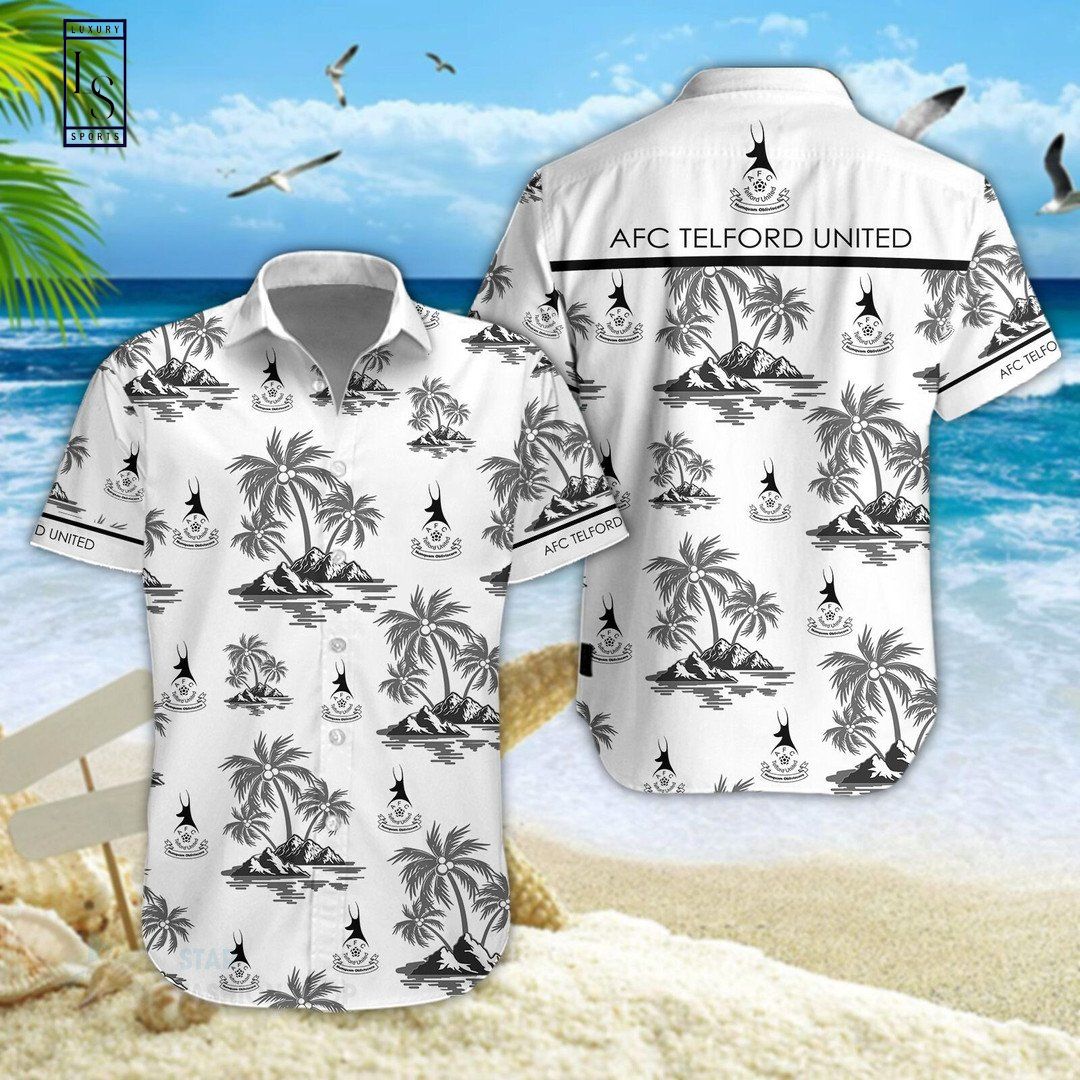 AFC Telford United D Hawaiian Shirt