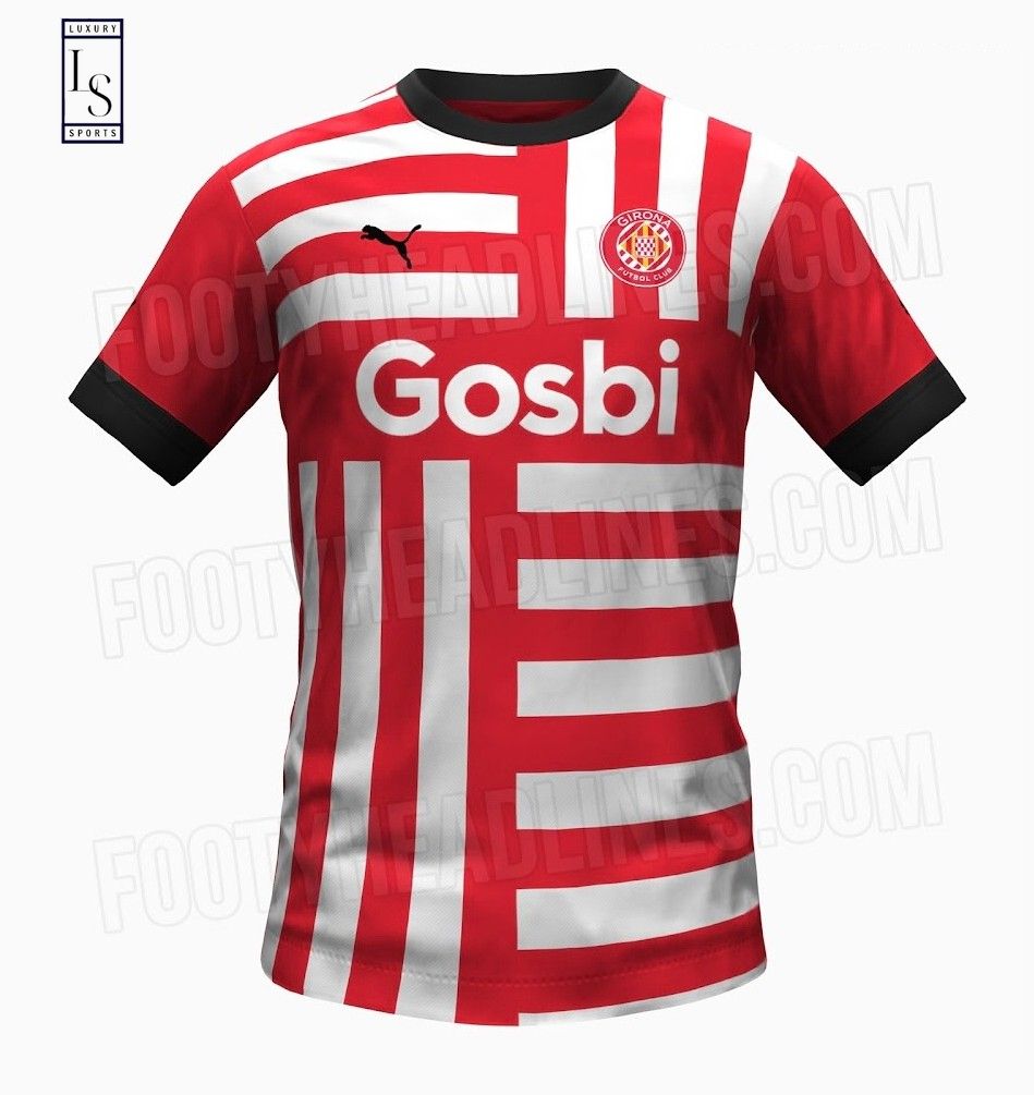 Girona Home Jersey Soccer Shirt and Short