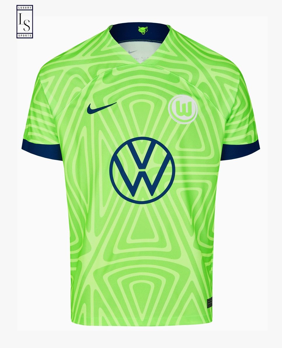 VfL Wolfsburg Home Jersey Soccer Shirt and Short