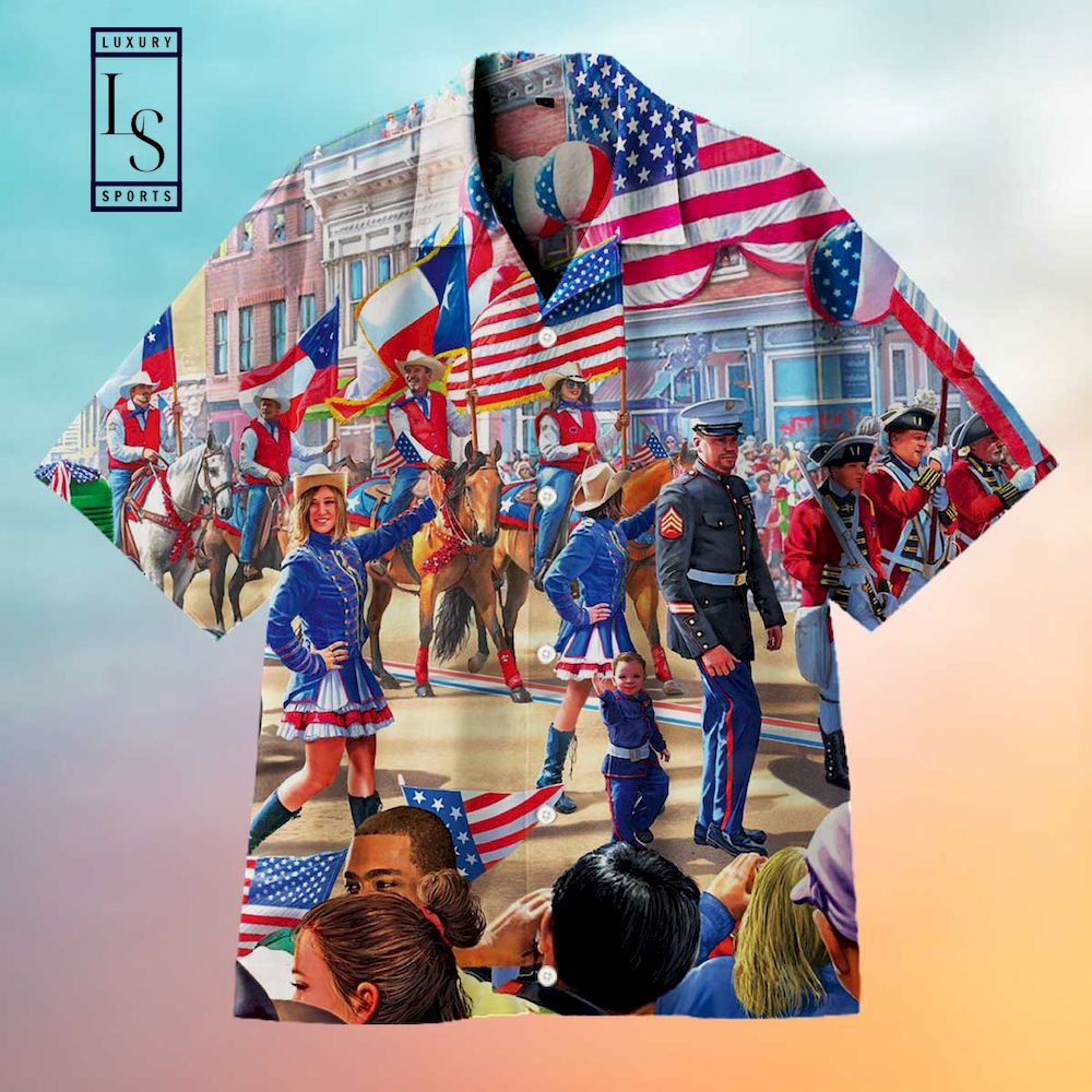 Celebrate Independence Day Universal Hawaiian Shirt