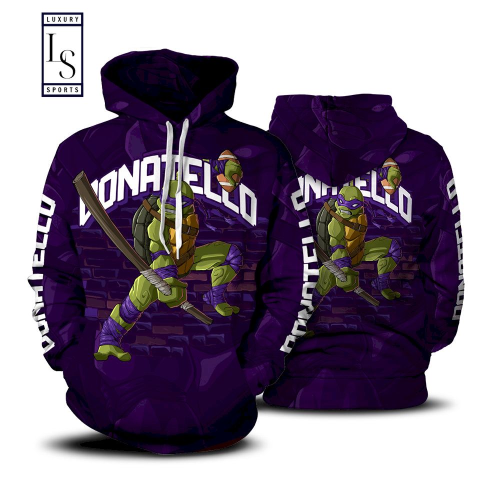 Donatello Ninja Turtle D Hoodie