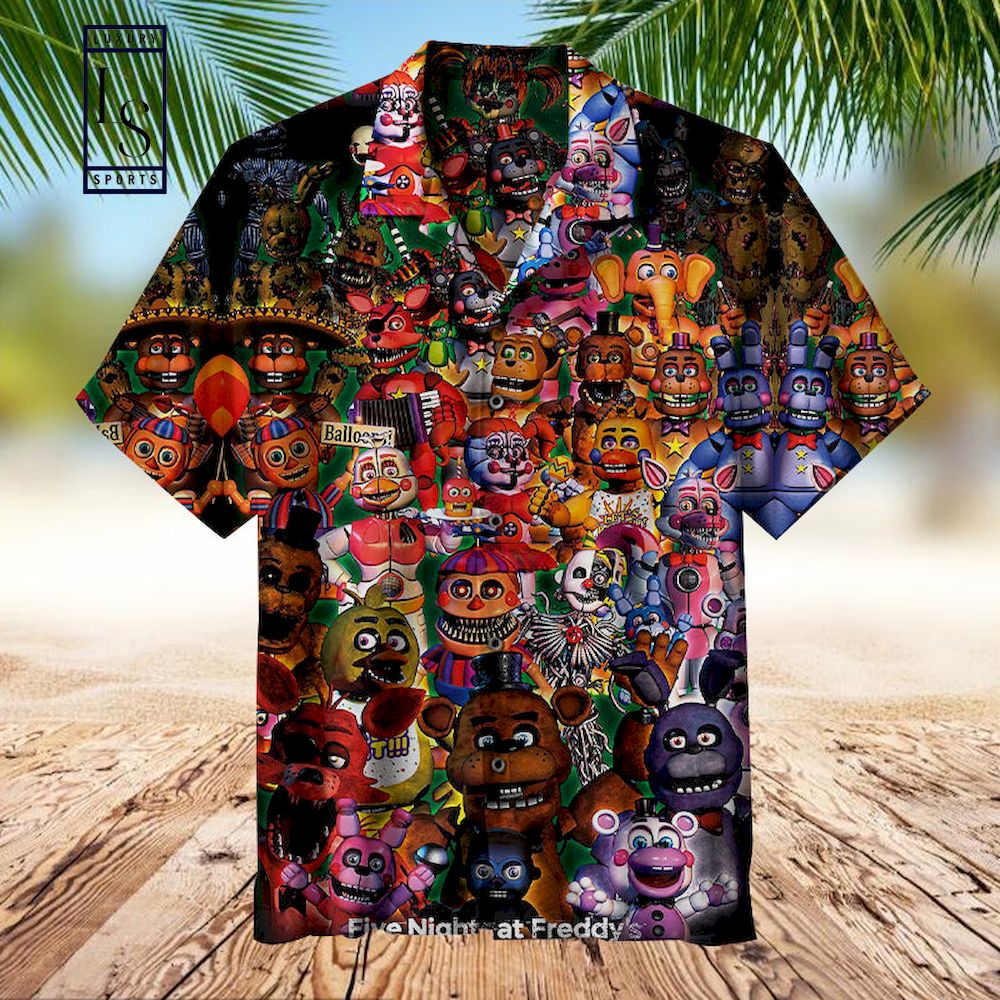 Five Nights At Freddys Monster Hawaiian Shirt