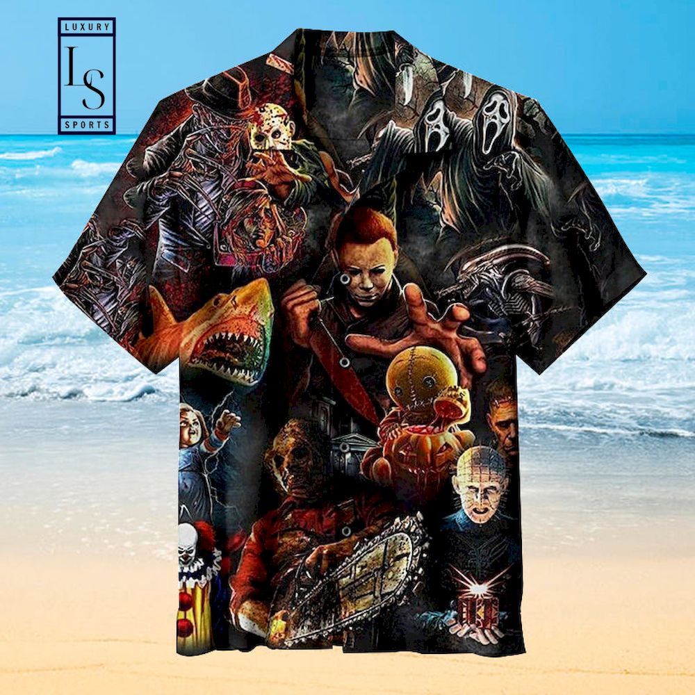 Horror Classic Killer Halloween Hawaiian Shirt