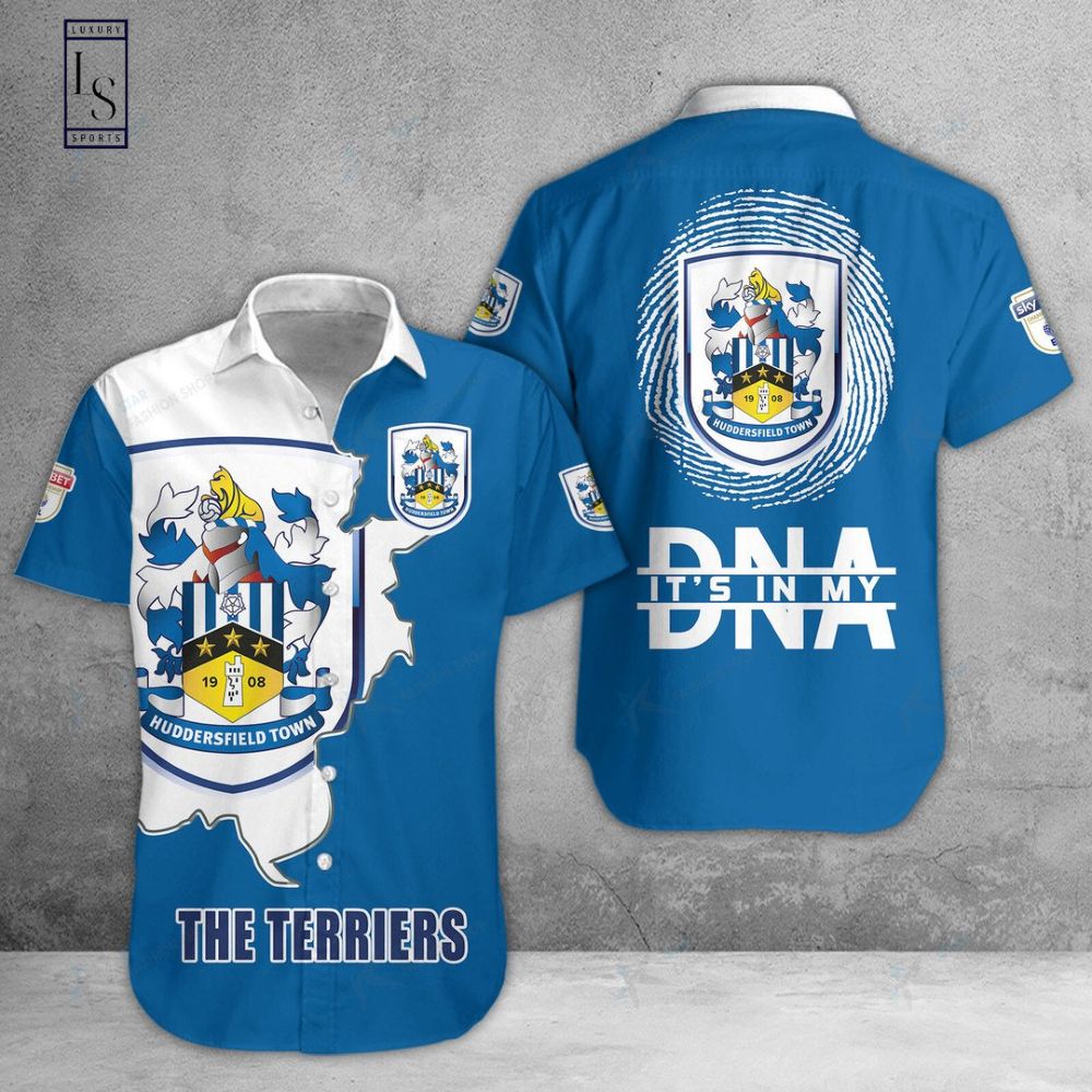 Huddersfield Town AFC Is My DNA Hawaiian Shirt