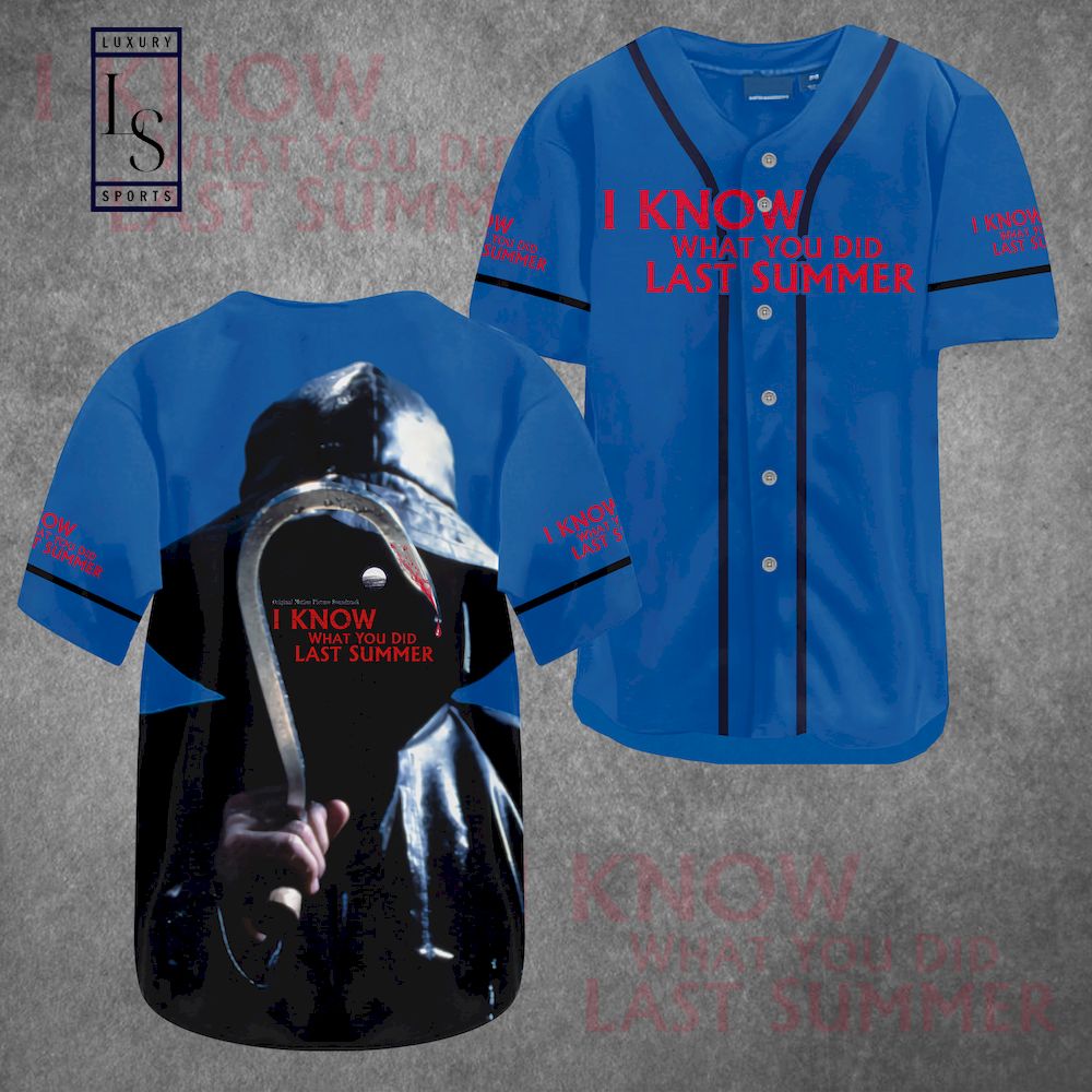 I Know What You Did Last Summer Baseball Jersey