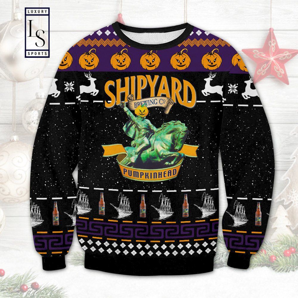 Shipyard Summer Ale Ugly Christmas D Sweater