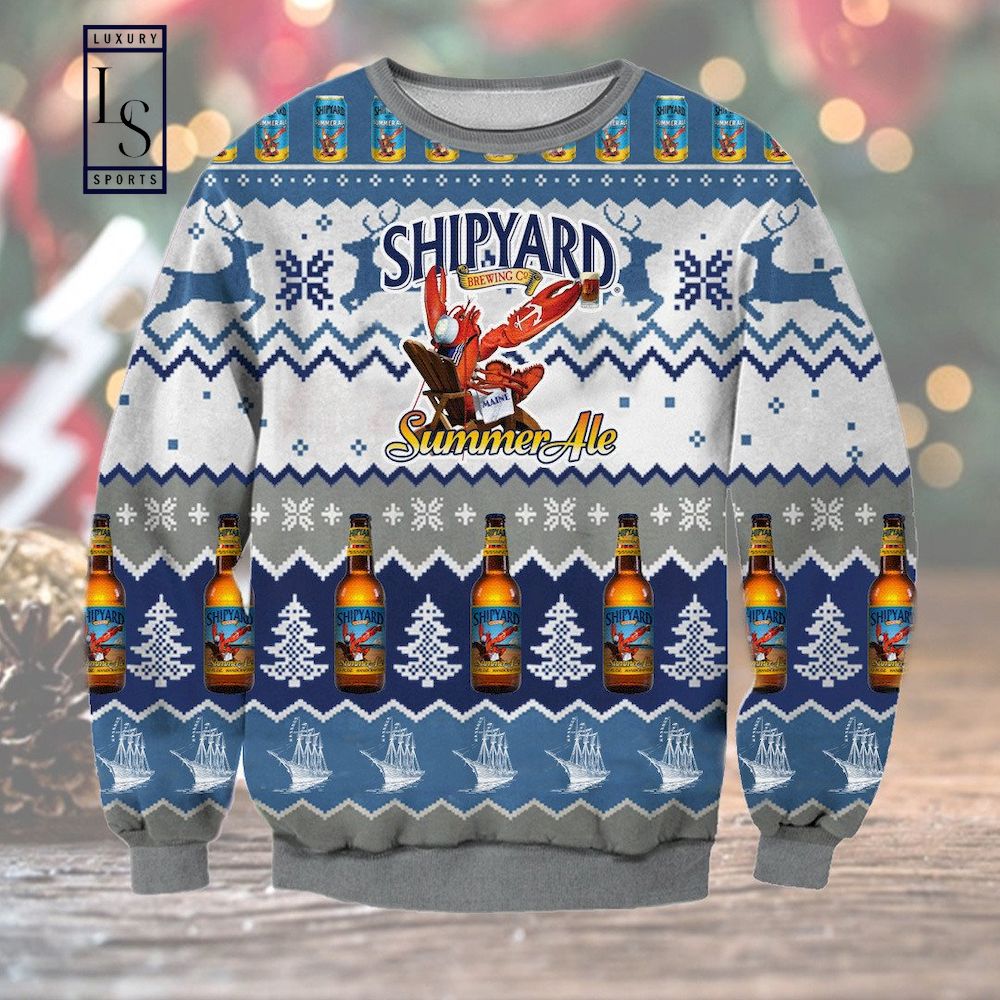 Shipyard Summer Ale Ugly Christmas Sweater