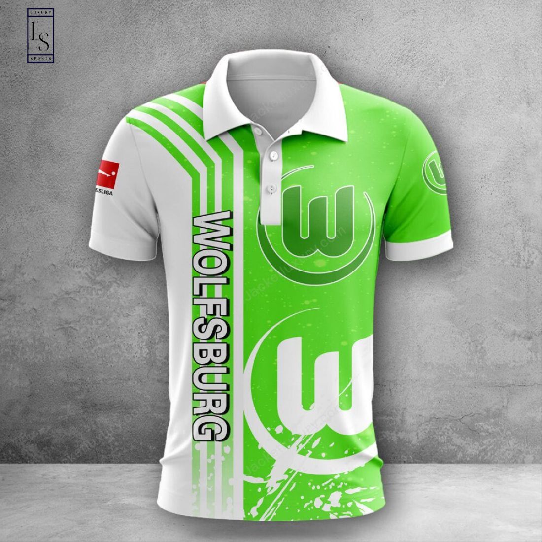 VfL Wolfsburg D Bundesliga Polo Shirt