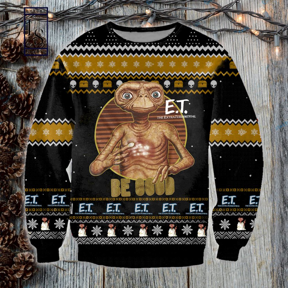 E T Bee Good Ugly Christmas Sweater