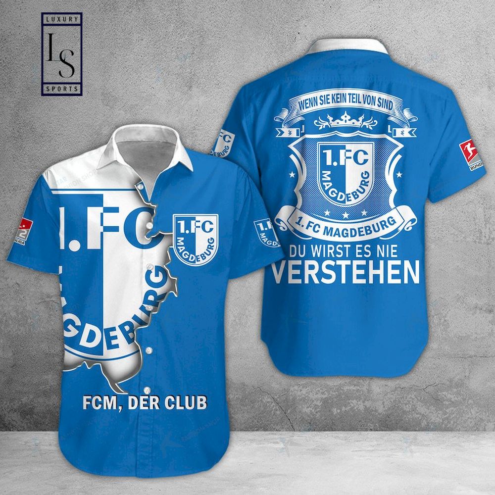 FC Magdeburg Der Club Hawaiian Shirt