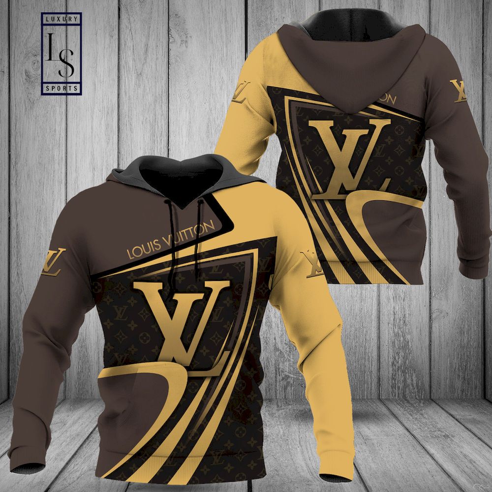 Louis Vuitton Luxury Collection 3D Hoodie - Luxury & Sports Store