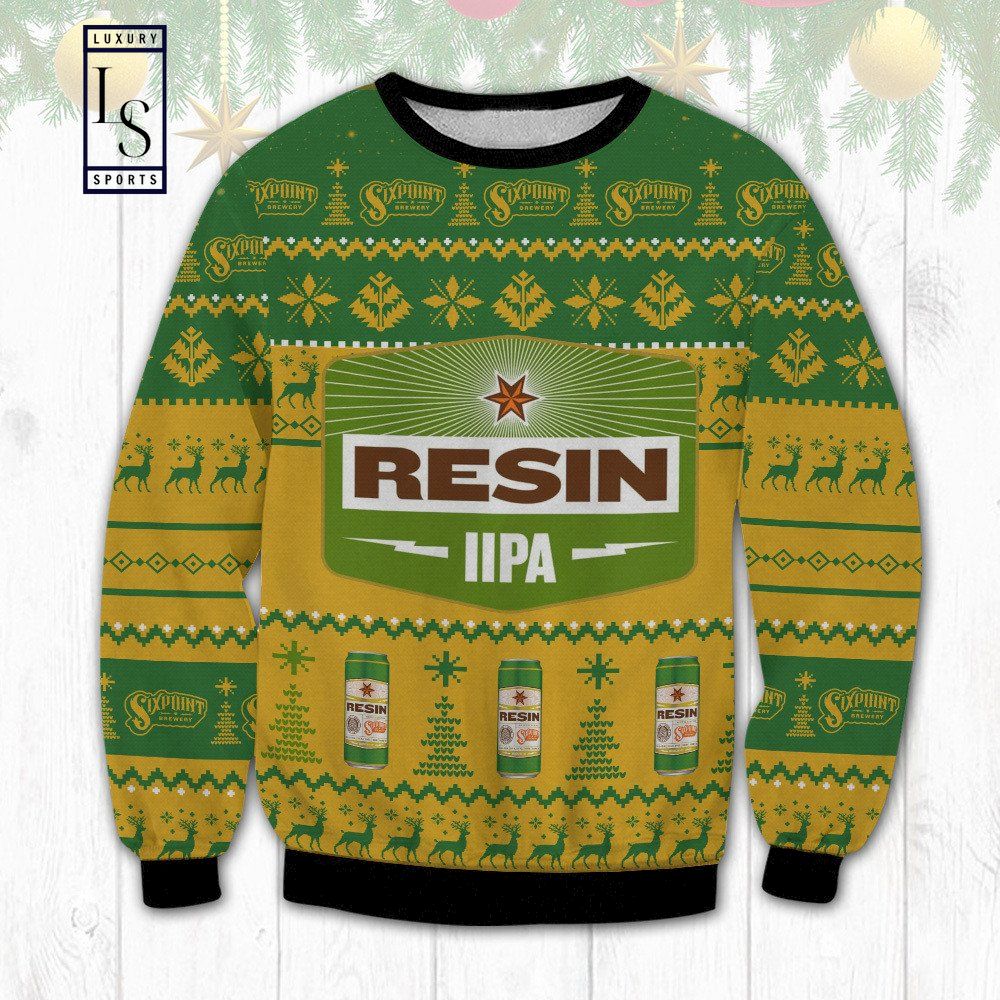 Resin IIPA Ugly Christmas Sweater