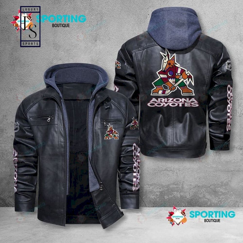 Arizona Coyotes NHL Leather Jacket