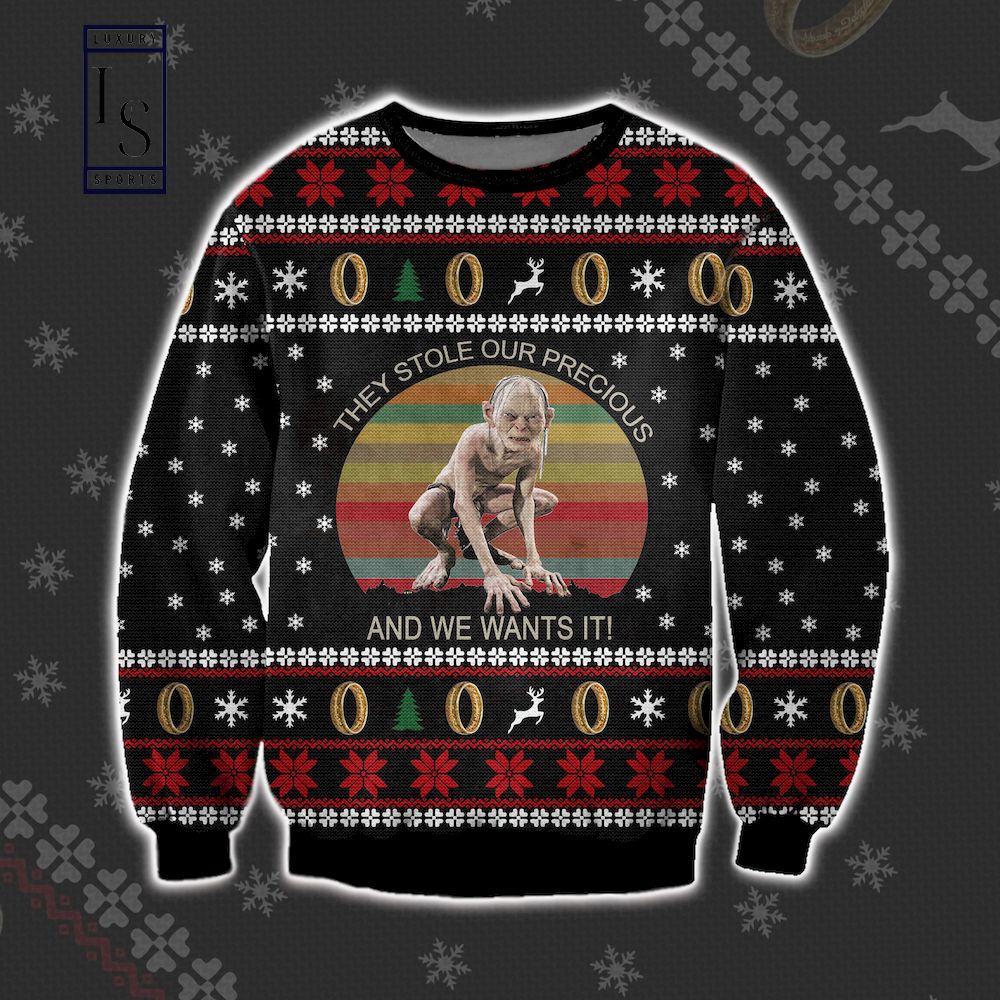 Gollum The lord of the rings Ugly Christmas Sweater