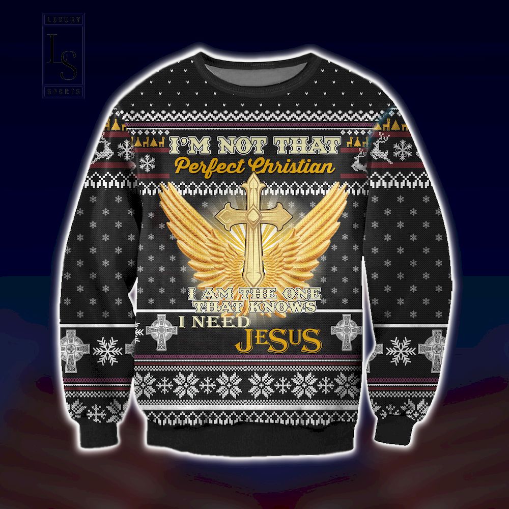 I am not That Perfect Christian Ugly Christmas Sweater