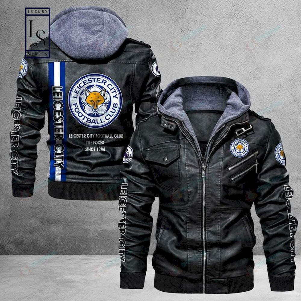 Leicester City The Foxes EPL Leather Jacket For Fan Club