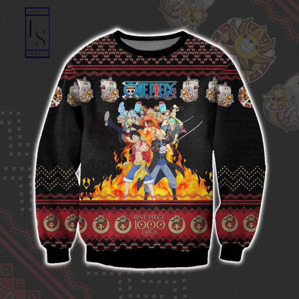 One Piece Episode Anniversary Ugly Christmas Sweater