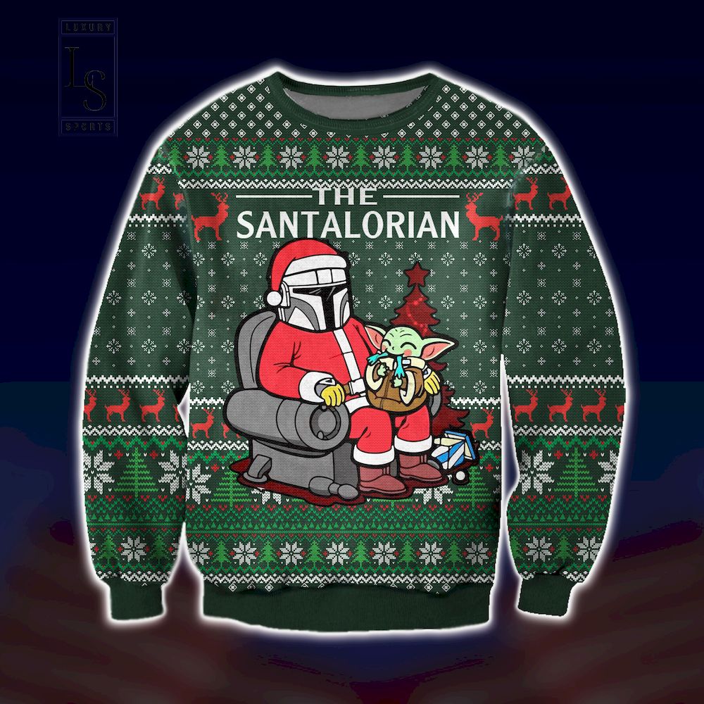 Santalorian Star Wars Ugly Christmas Sweater
