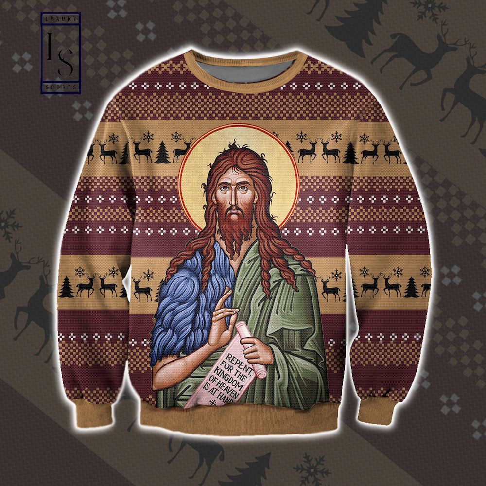 St. John the Baptist Ugly Christmas Sweater