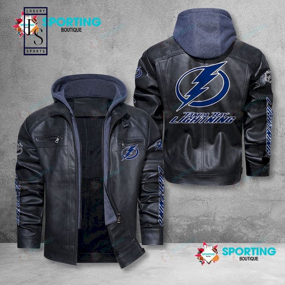 Tampa Bay Lightning NHL Leather Jacket