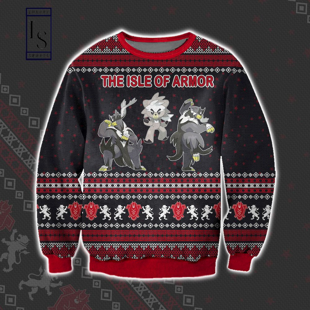 Urshifu The Isle of Armor Pokemon Ugly Christmas Sweater