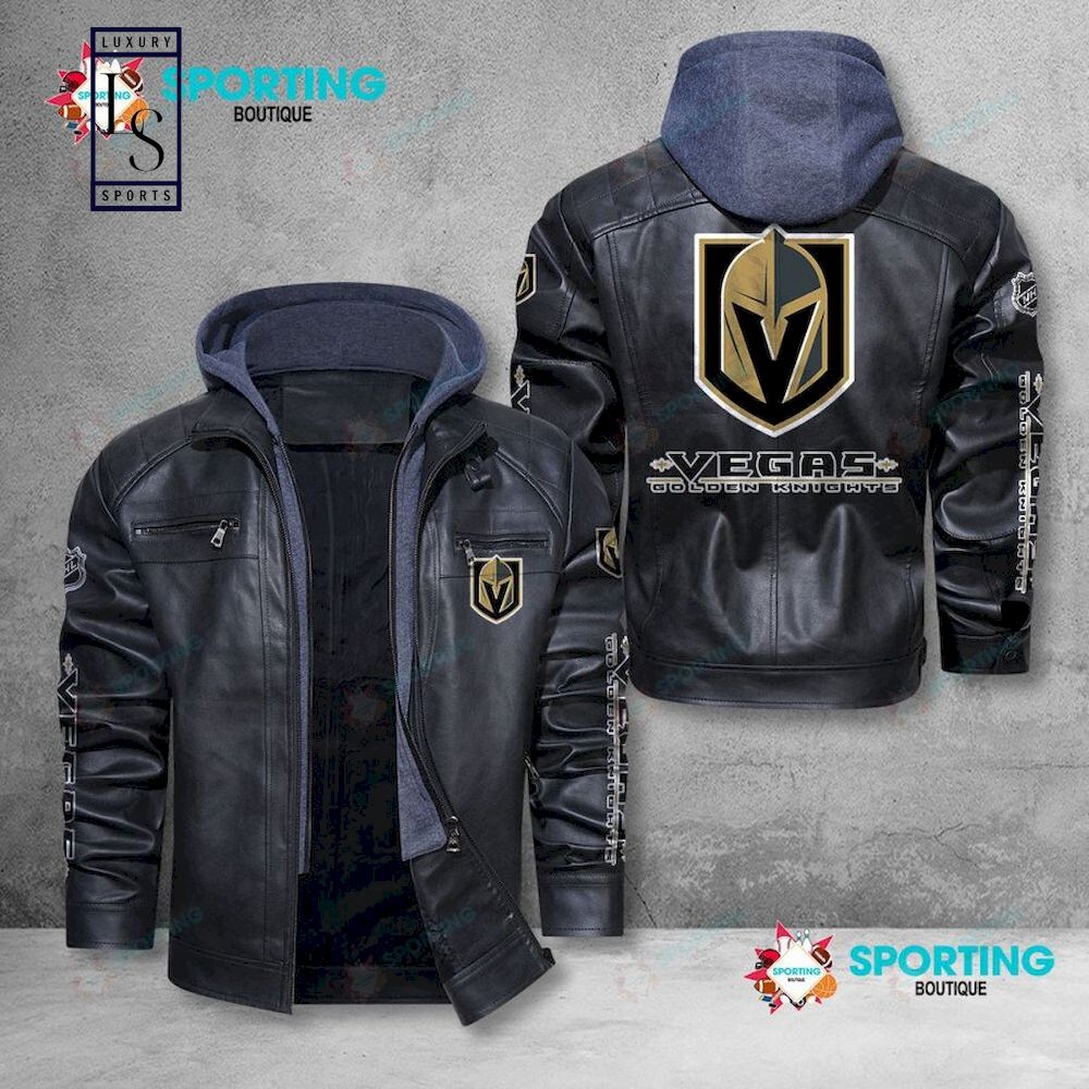 Vegas Golden Knights NHL Leather Jacket